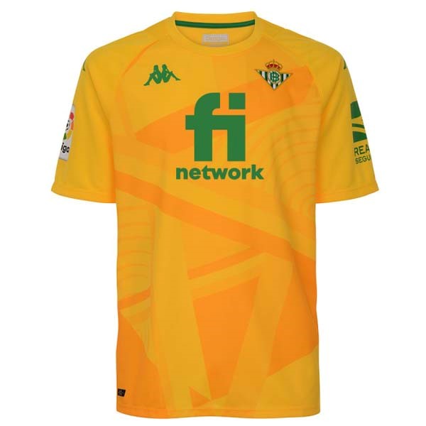 Thailandia Maglia Real Betis Portiere 21/22 Giallo